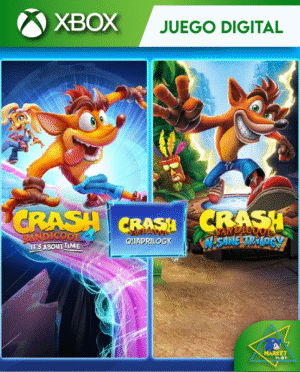 Mesa de trabajo 1 copia 33 Crash Bandicoot Lote Quadrilogy Xbox