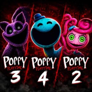 Poppy Playtime Cap 2+3+4