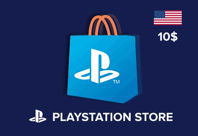 PSN Card USA de 10 dólares
